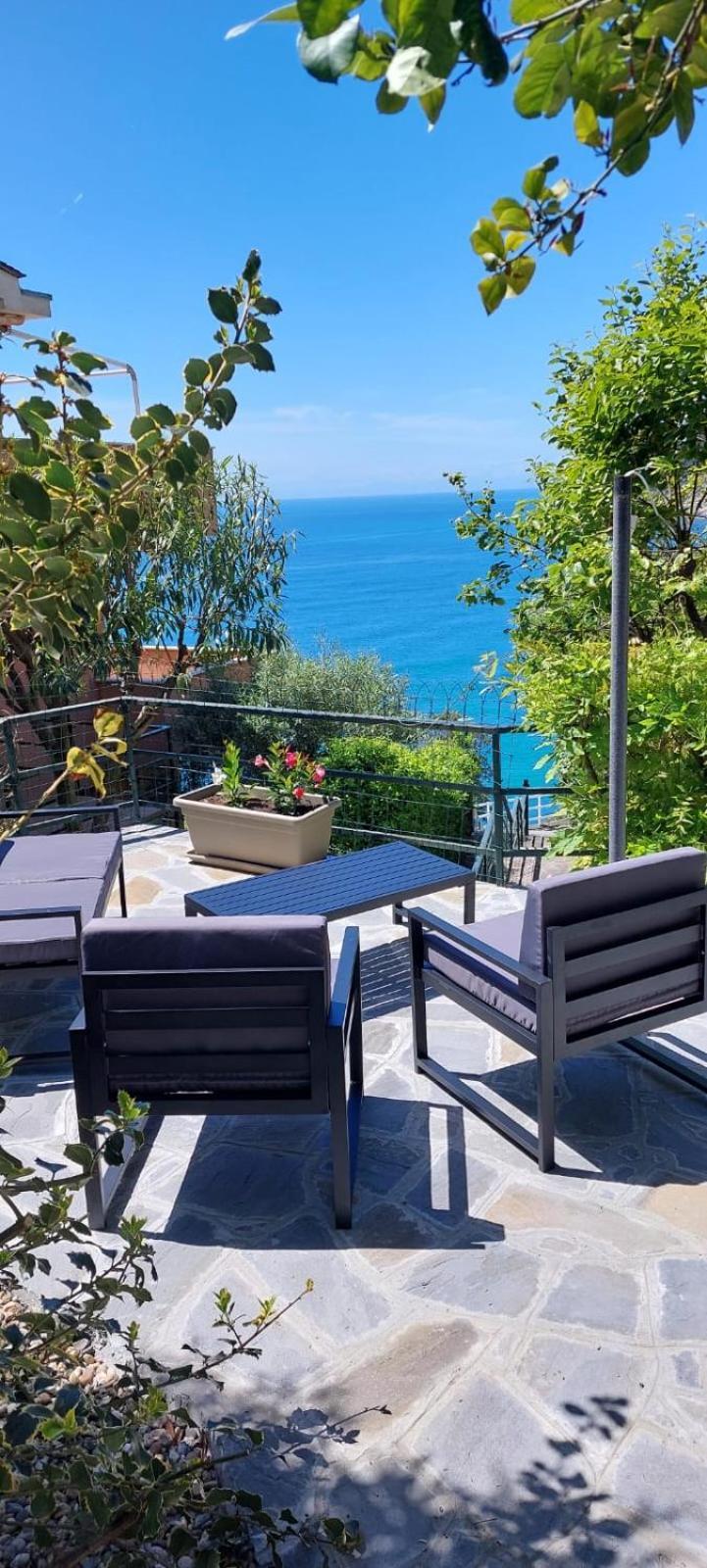 Appartamenti Enrica With Amazing View Moneglia Bagian luar foto