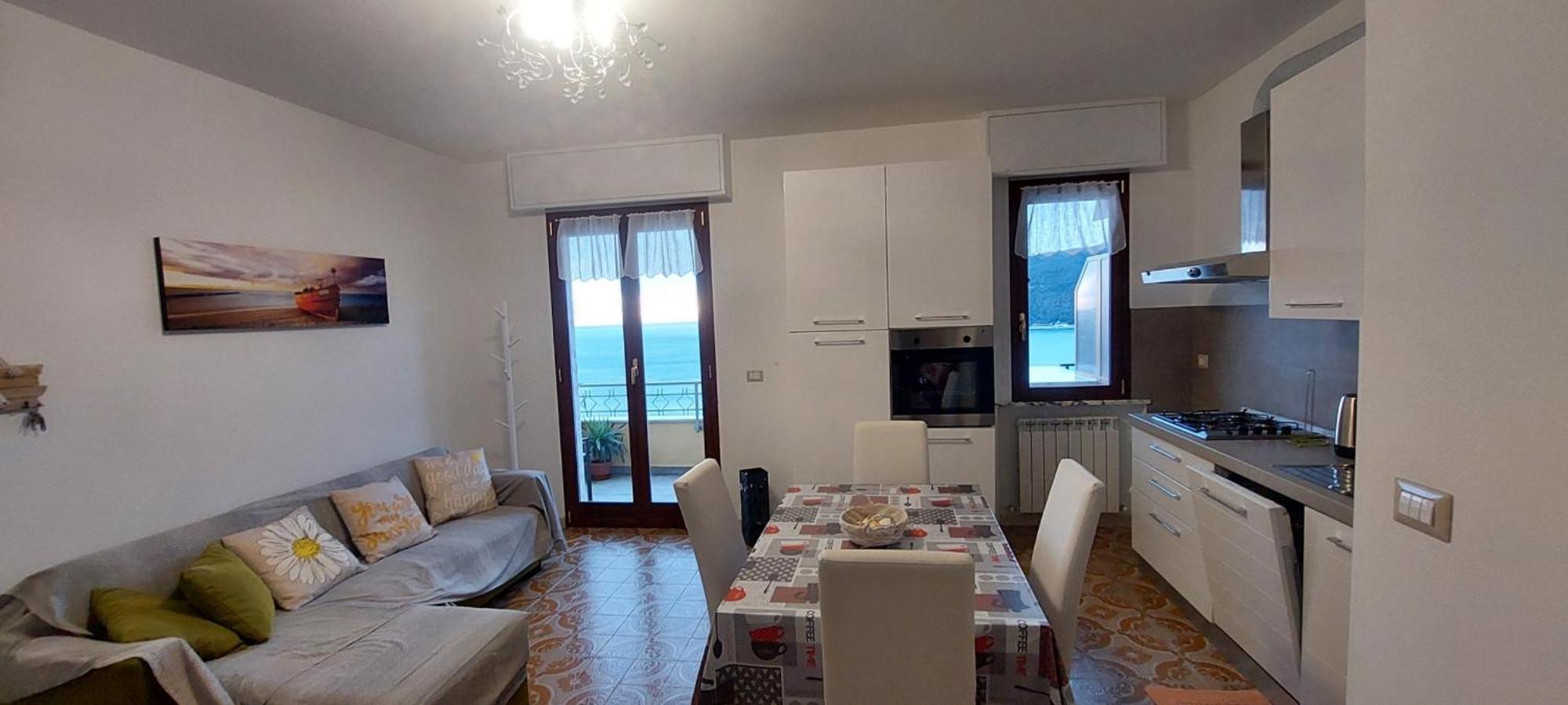 Appartamenti Enrica With Amazing View Moneglia Bagian luar foto